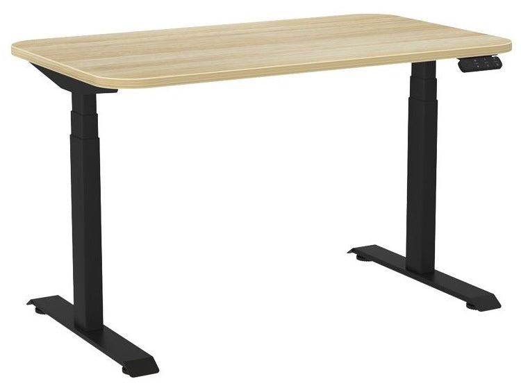 Haven Sit/Stand Electric Height Adjustable Desk with Radius Corners - 4 Sizes