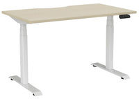 Haven Sit/Stand Electric Height Adjustable Desk with Scalloped Top - 4 Sizes