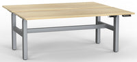 Agile Sit/Stand Electric 2 Column Double-sided Height Adjustable Desk - 3 Sizes — KNDK Agile 2 Column 1800mm Double sided Electric Desk with A