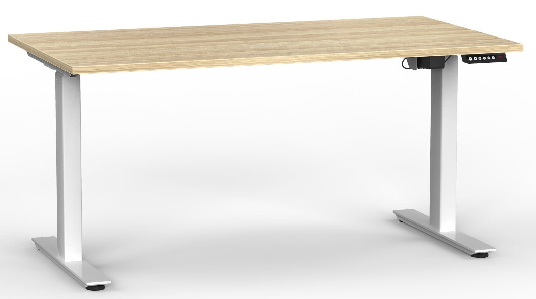Agile Sit/Stand Electric 2 Column Height Adjustable Desk - 3 Sizes
