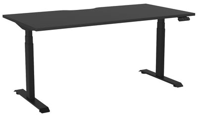 Haven Sit/Stand Electric Height Adjustable Desk with Scalloped Top - 4 Sizes