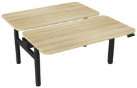 Haven Sit/Stand Electric Height Adjustable Double-sided Desk with Radius Corners - 4 Sizes