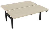 Haven Sit/Stand Electric Height Adjustable Double-sided Desk with Radius Corners - 4 Sizes