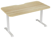 Haven Fixed Height Desk with Radius Corner and Scalloped Top - 4 Sizes
