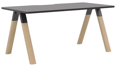 Ligna Fixed Height Desk - 4 Sizes and 2 Top Colours