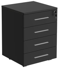 Cubit 4 Drawer Lockable Desk Mobile - 4 Colour Options