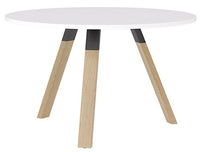 Ligna Round Meeting Table - 2 Sizes and 2 Top Colours