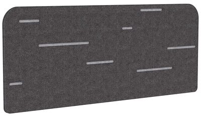Dart Double Desk E-Panel - 4 Colour Combinations - 3 Sizes