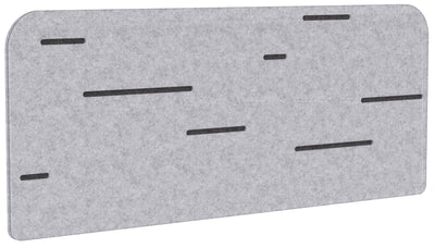 Dart Double Desk E-Panel - 4 Colour Combinations - 3 Sizes