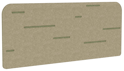 Dart Double Desk E-Panel - 4 Colour Combinations - 3 Sizes