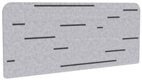 Dart Single Desk E-Panel - 4 Colour Combinations - 3 Sizes