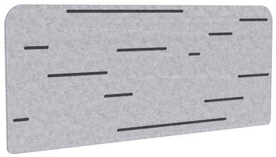 Dart Single Desk E-Panel - 4 Colour Combinations - 3 Sizes
