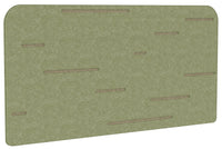 Dart Single Desk E-Panel - 4 Colour Combinations - 3 Sizes