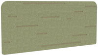 Dart Single Desk E-Panel - 4 Colour Combinations - 3 Sizes