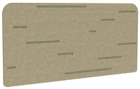 Dart Single Desk E-Panel - 4 Colour Combinations - 3 Sizes