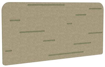 Dart Single Desk E-Panel - 4 Colour Combinations - 3 Sizes