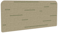 Dart Single Desk E-Panel - 4 Colour Combinations - 3 Sizes