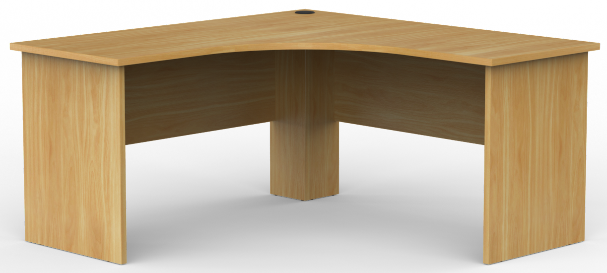 Ergoplan Corner Workstation in Tawa - 1500mm