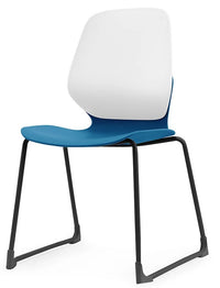 Kaleido Sled Base Chair - 3 Colours
