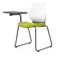 Kaleido Sled Base Chair with ABS Tablet - 3 Colours