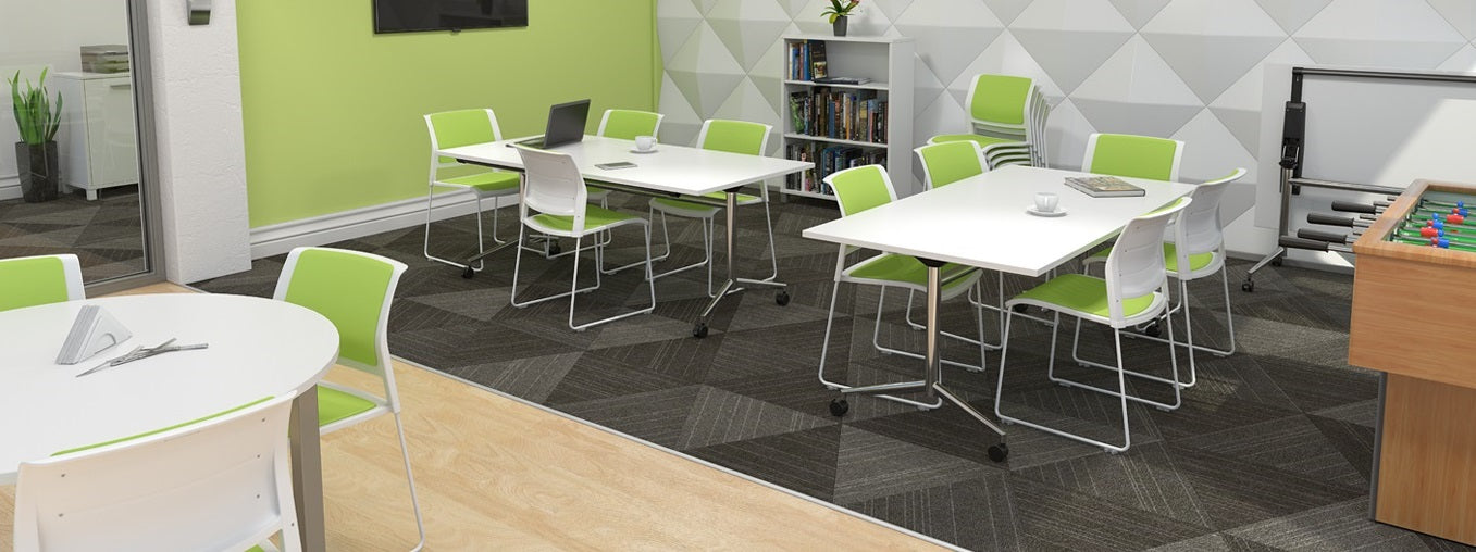 Team Flip Table & Casual Chairs Office Furniture Fit-out Package
