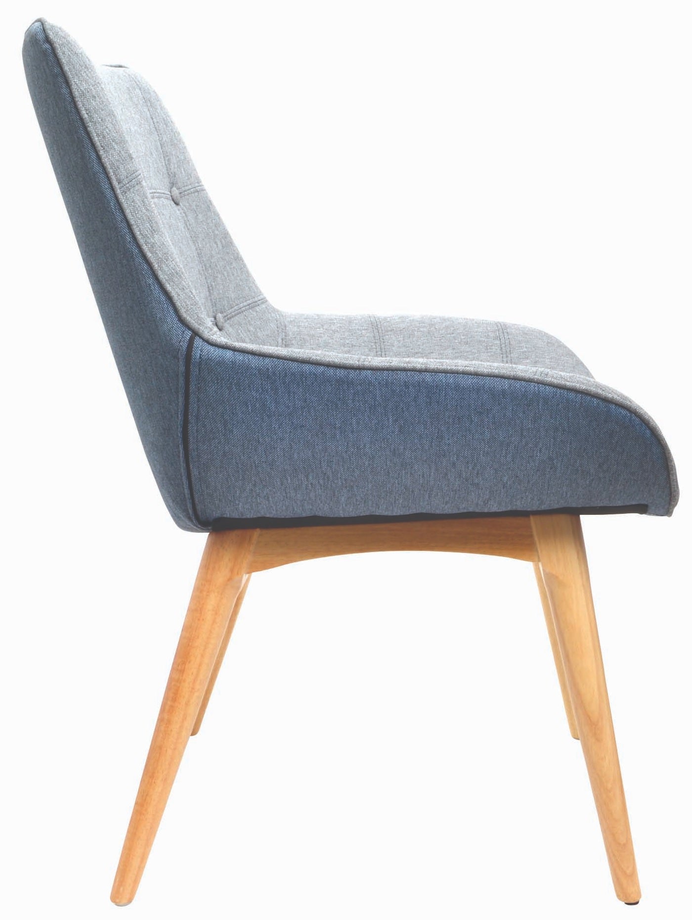 Neo Visitor Chair with Timber Base in Custom Upholstery