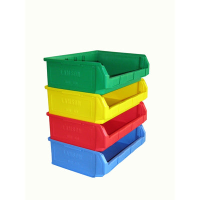 Lamson Coloured Plastic Bins - 6 Sizes