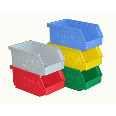 Lamson Coloured Plastic Bins - 6 Sizes