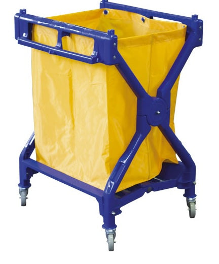 Laundry - Mail Trolley with Bag & Collapsible Frame