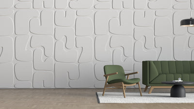 Acoustic Layered Wall Panel - 10 Patterns