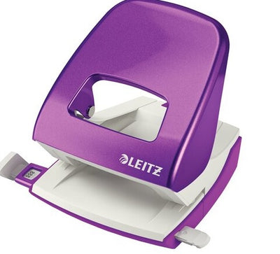 Leitz WOW Double Hole Punch - 30 Sheet - 3 Colours