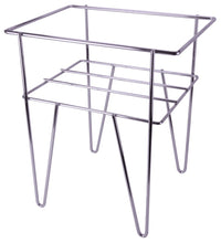 Tall Chrome Shopping Basket Stand for 26 Litre Baskets
