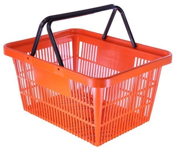 Double Shopping Basket Trolley