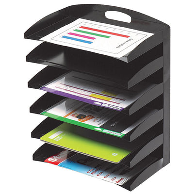 Marbig Metal Tray Desktop Organiser - 2 Sizes