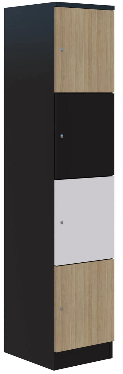 Mascot Single Column Melteca Locker - 4 Door Options