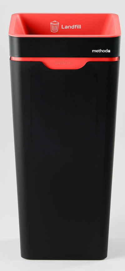 Method Waste & Recycle Bins - 60 Litre - Open Lid - 7 Bin Types