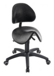 Metro Saddle Chair with Back