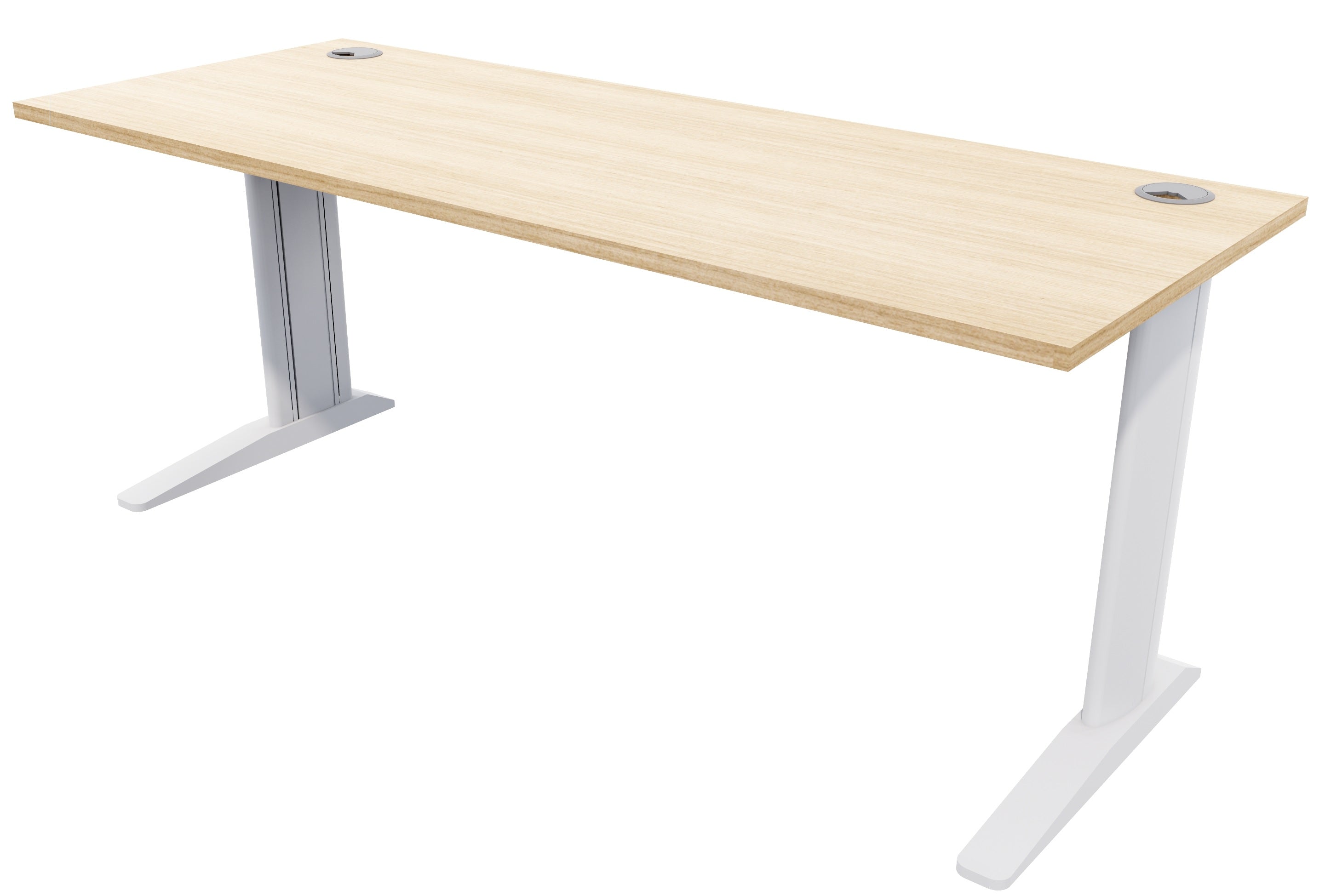 Mirage Fixed Height Office Desk - 1800mm x 600mm