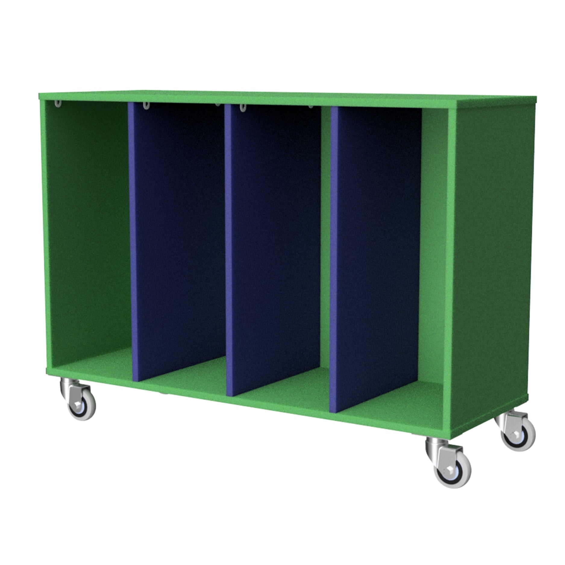Mobile Multi Compartment Storage Unit - Two Sizes