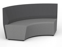 Motion Loop Outer Curved Lounger with Backrest