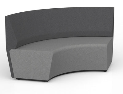 Motion Loop Outer Curved Lounger with Backrest