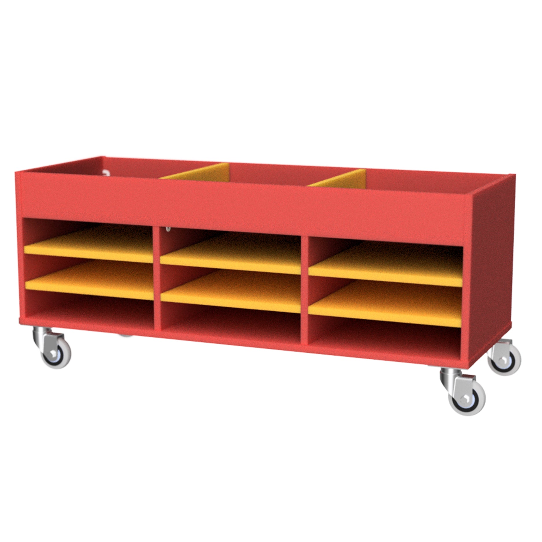 Mobile Shelf & Bin Storage Unit - Three Sizes