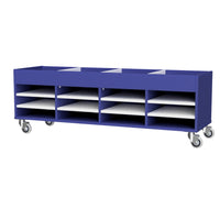 Mobile Shelf & Bin Storage Unit - Three Sizes