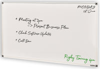 Acrylic Lacquered Steel Double-sided Whiteboard - 7 Sizes