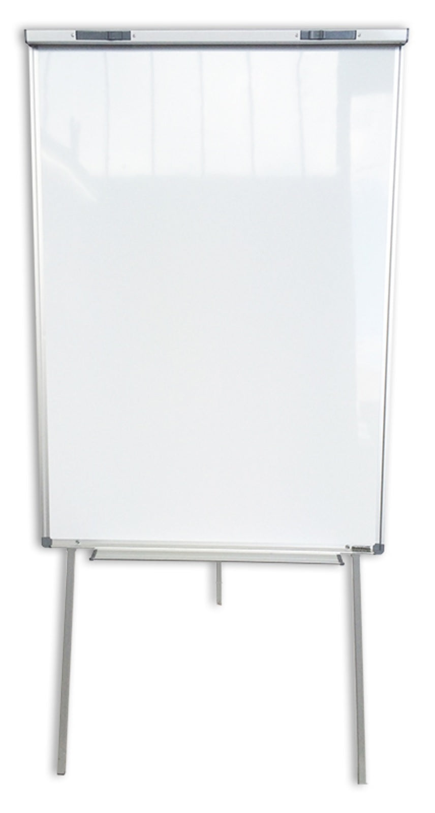 Flipchart Easel with Acrylic Lacquered Steel Whiteboard and Pad