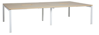 Novah 4 User Shared Desk Pod - 2 Sizes - 3 Colours