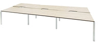 Novah 6 User Shared Desk Pod - 2 Sizes - 3 Colours