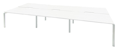 Novah 6 User Shared Desk Pod - 2 Sizes - 3 Colours