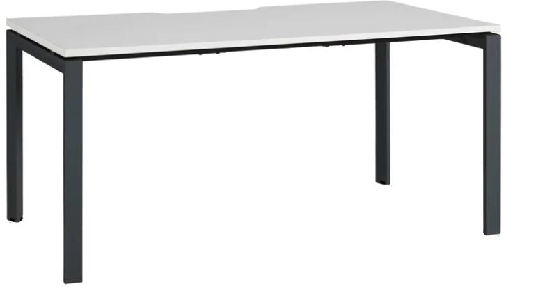 Novah Fixed Height Desk - White Top - 7 Sizes