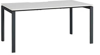 Novah Fixed Height Desk - Autumn Oak Top - 7 Sizes - 2 Frame Colours